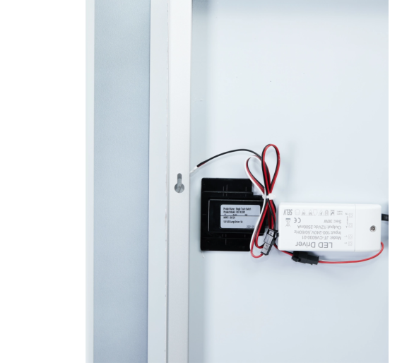 Зеркало Qtap Swan с LED, 800х600