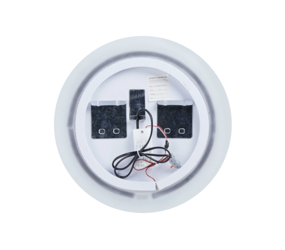 Зеркало Qtap Virgo с LED, 400х400