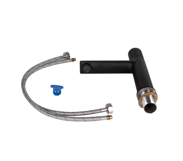Змішувач для раковини Qtap Brno Black Matt