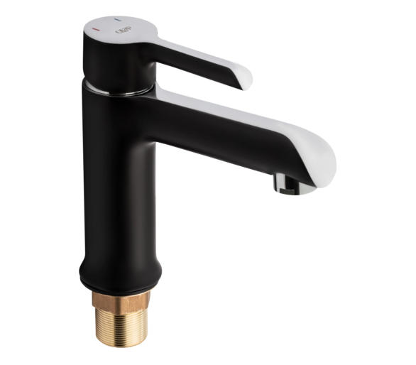 Змішувач для раковини Qtap Grand Black Matt