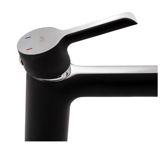 Смеситель для раковины Qtap Grand Black Matt