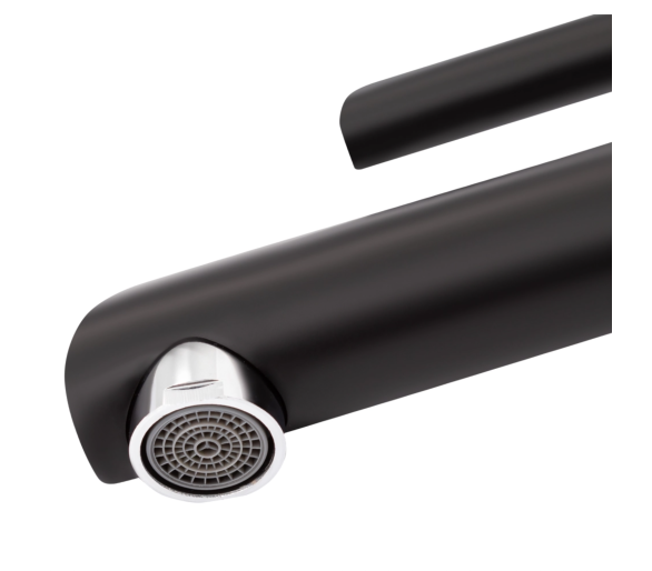Смеситель для раковины Qtap Grand Black Matt