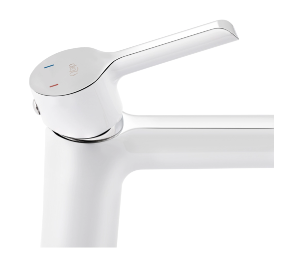 Змішувач для раковини Qtap Grand White