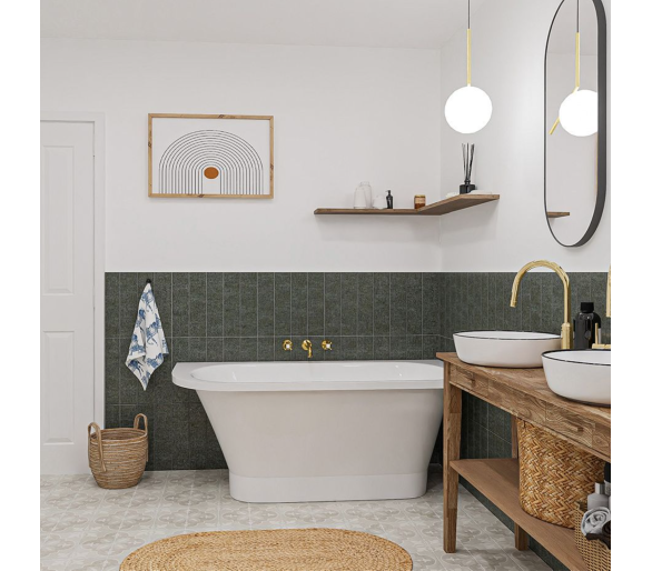 Ванна из искусственного камня StudioStone CAURA L/R