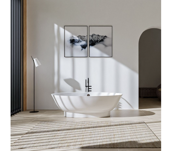 Ванна из искусственного камня StudioStone SEINE