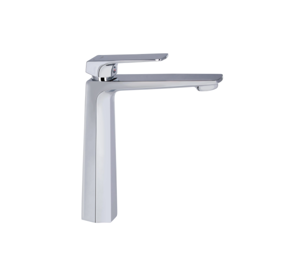 Змішувач для раковини високий Qtap Matice Chrome