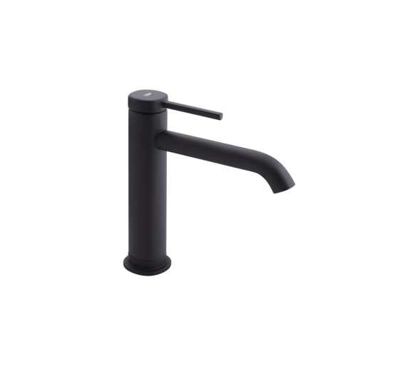 Смеситель для раковины Qtap RobinM Black Matt