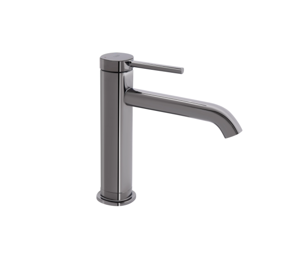 Смеситель для раковины Qtap RobinM Black Chrome