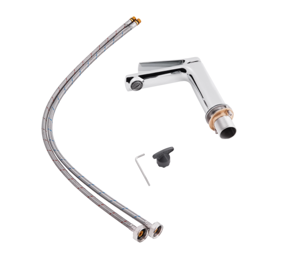 Смеситель для раковины Qtap Slavonice Chrome