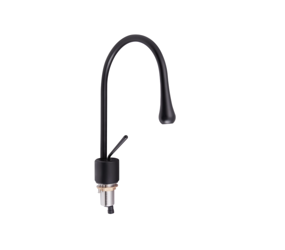 Змішувач для раковини Qtap Virgo Black Matt