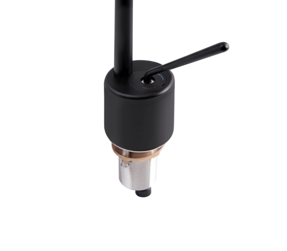 Змішувач для раковини Qtap Virgo Black Matt