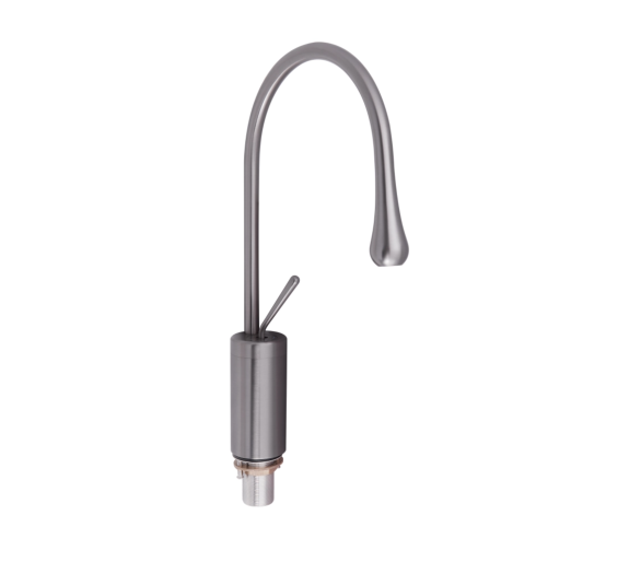 Змішувач для раковини високий Qtap Virgo Black PVD