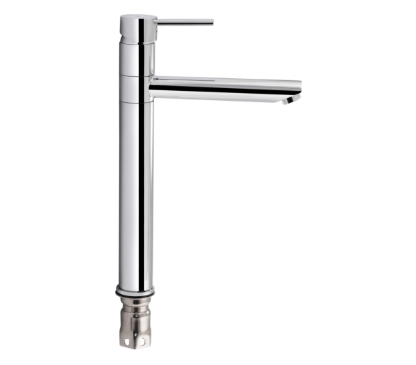 Смеситель для раковины высокий Qtap Spring Chrome