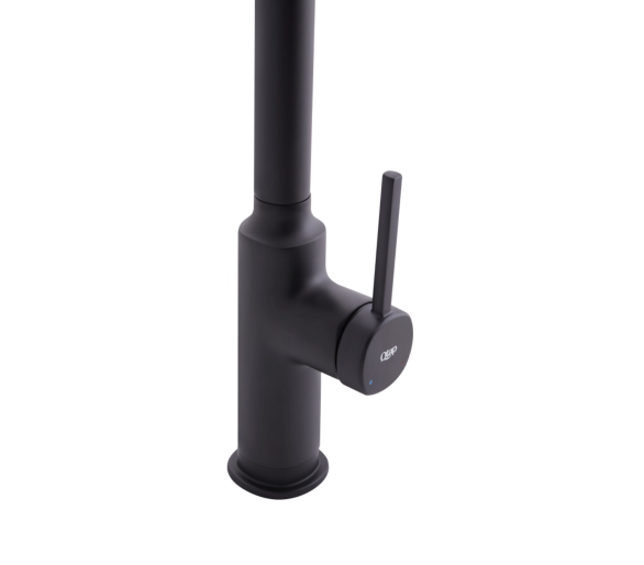 Змішувач для кухні Qtap Robin Black Matt