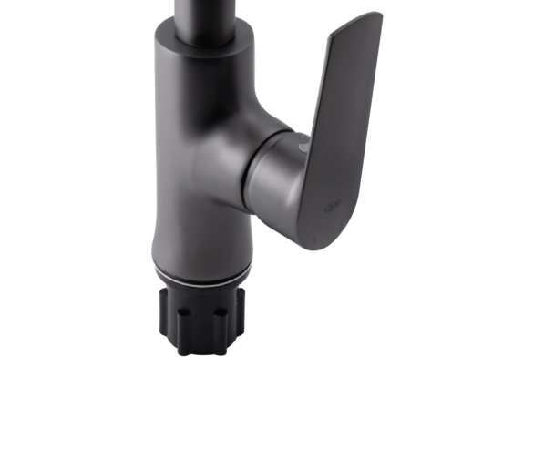 Смеситель для кухни Qtap Zelnava Graphite