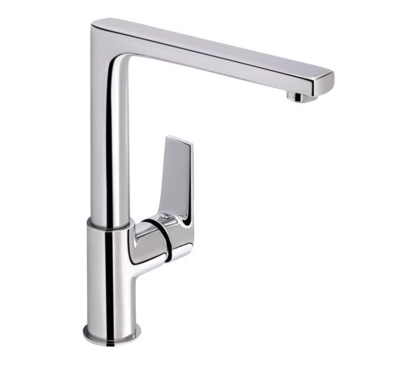 Змішувач для кухні Qtap Stenava Chrome