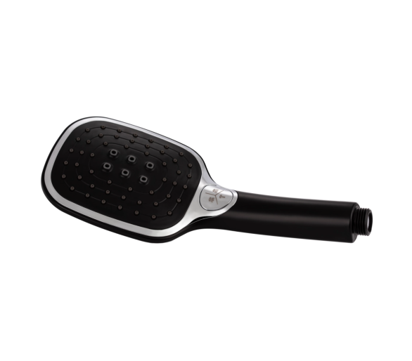 Змішувач для ванни Qtap Grand Chrome/Black