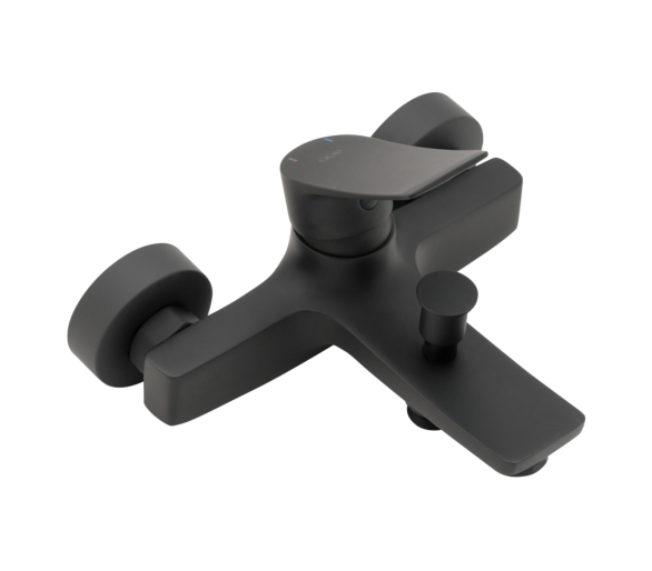 Змішувач для ванни Qtap Nihonto Black Matt