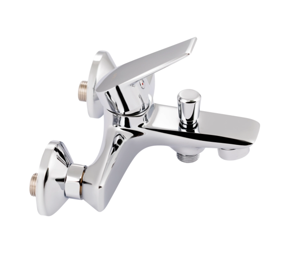 Смеситель для ванны Qtap Pivonka Chrome