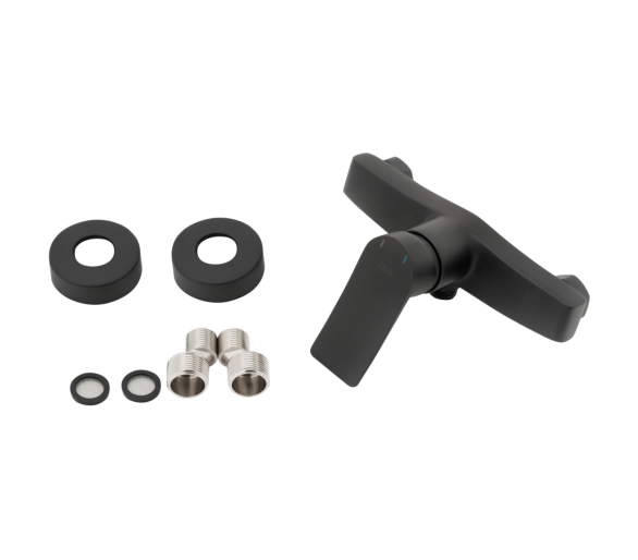 Смеситель для душа Qtap Nihonto Black Matt