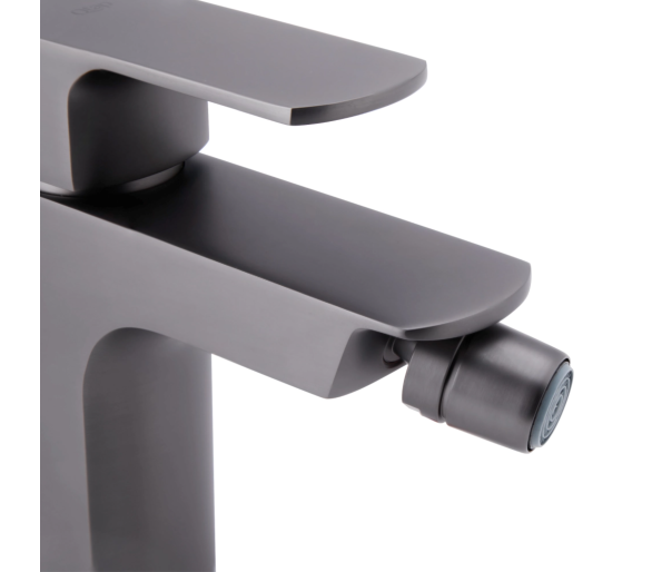 Смеситель для биде Qtap Lipno Graphite