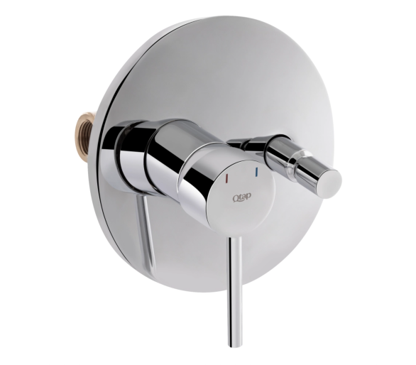 Змішувач прихований 2 спож. Qtap Spring Chrome