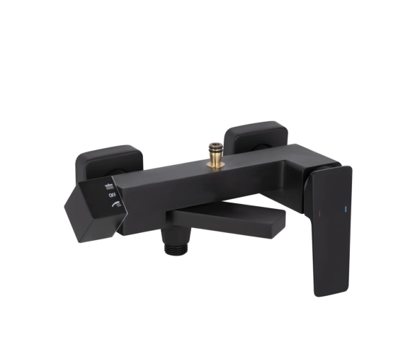Душевая система 3 потр. Gemini Qtap Black Matt