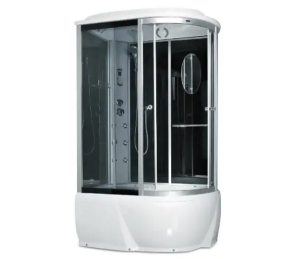 Гидромассажный бокс с КПУ, MIRACLE F76-3W L/R, 120х85