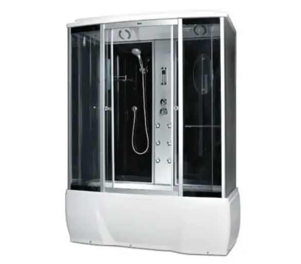 Гидромассажный бокс с КПУ, MIRACLE F77-3W, 150х85