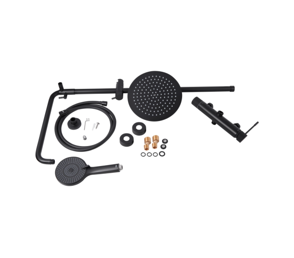 Душова система 2 спож. Scorpio Qtap Black Matt