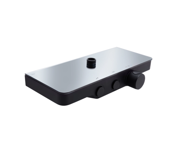 Душевая система 2 потр. термо. Sloup Qtap Black Matt