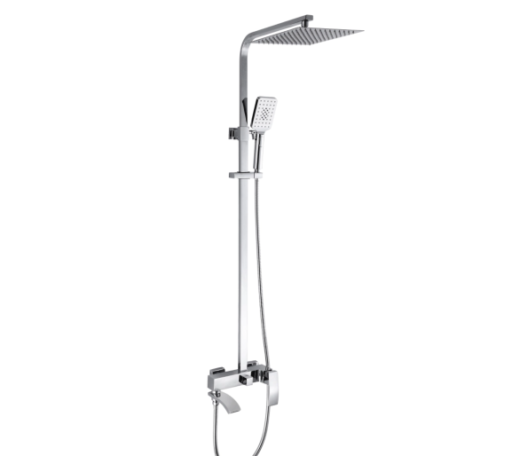 Душевая система 3 потр. Swan Cascada Qtap Chrome