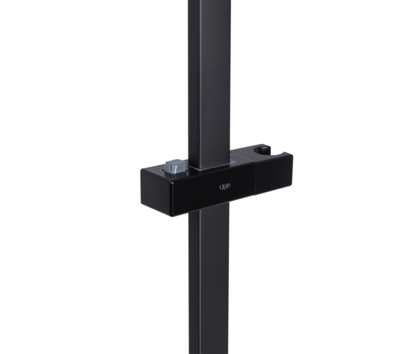 Душова стійка 705 мм. Lepit Qtap Black Matt