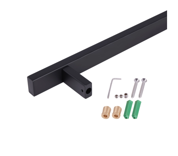 Душевая стойка 705 мм. Lepit Qtap Black Matt