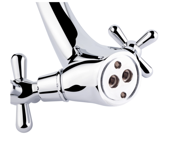 Змішувач для раковини Lidz Dominox Chrome