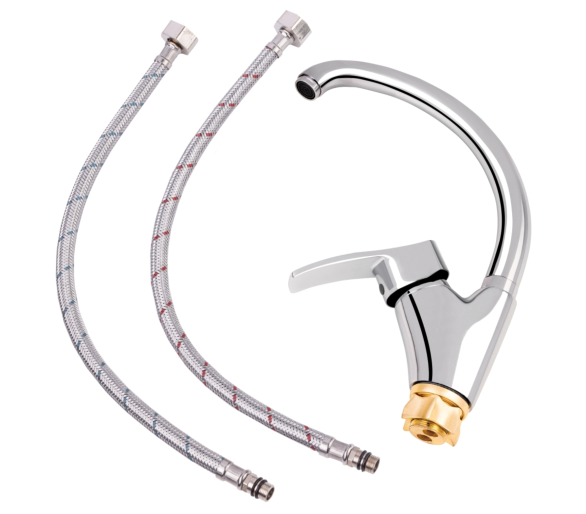 Смеситель для кухни Lidz AnnyF Chrome