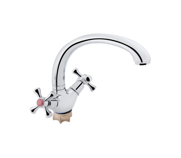 Змішувач для кухні Lidz Lamb 273F Chrome