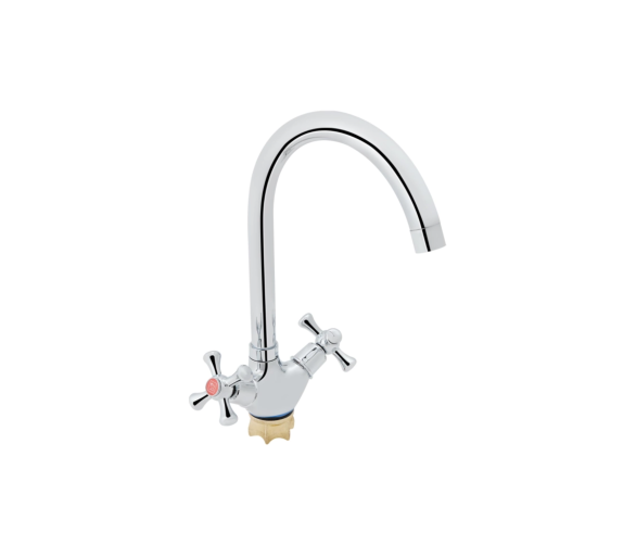 Змішувач для кухні Lidz Lamb 278F Chrome