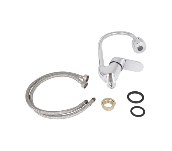 Смеситель для кухни гибкий Lidz Tani 008F4 Chrome