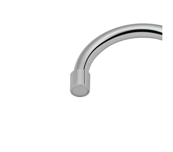 Змішувач для кухні проточний Lidz Warm 056 White / Chrome