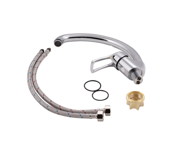Змішувач для кухні Lidz Agata 008F Chrome
