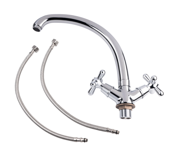 Змішувач для кухні Lidz Dominox 273F Chrome