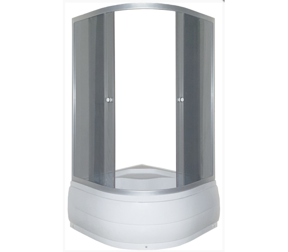 Душова кабіна 100x100 KO&PO 2124 Gray