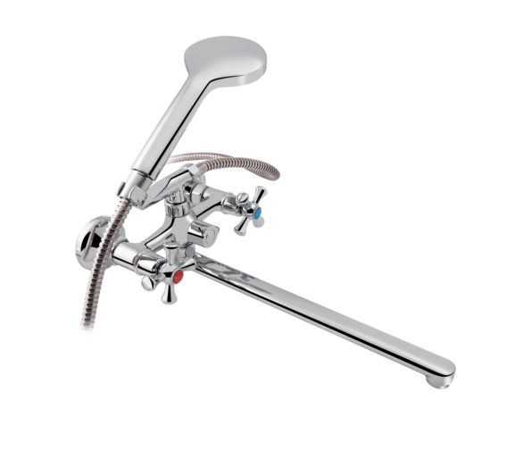Смеситель для ванны Lidz Lamb 140 Chrome