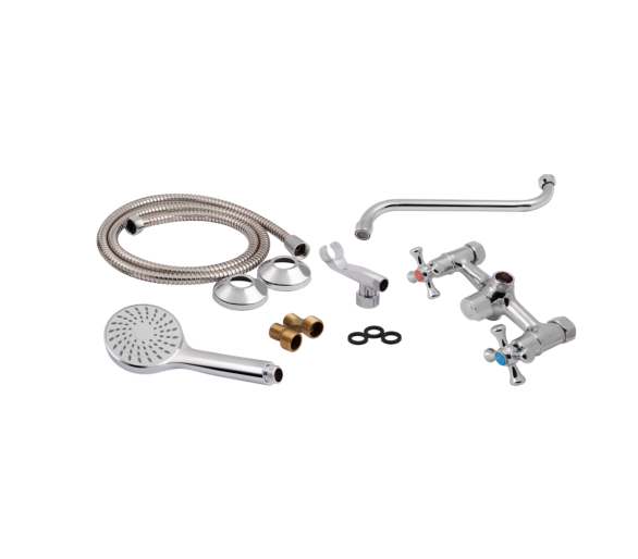 Змішувач для ванни Lidz Lamb 1401 Chrome