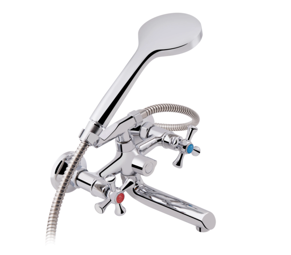 Змішувач для ванни Lidz Lamb 142 Chrome