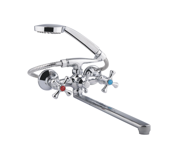 Змішувач для ванни Lidz Lamb 143 Chrome