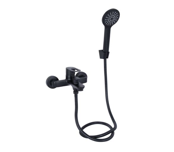 Смеситель для ванны Lidz Latwa 006 Black
