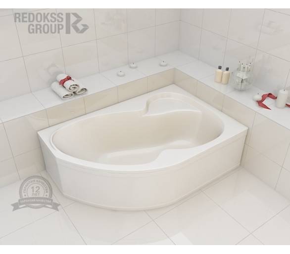 Акрилова ванна Redokss San Verona L/R 160x105