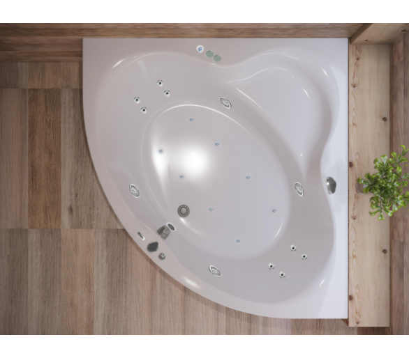 Гідромасажна ванна WGT Rialto GARDA 140x140